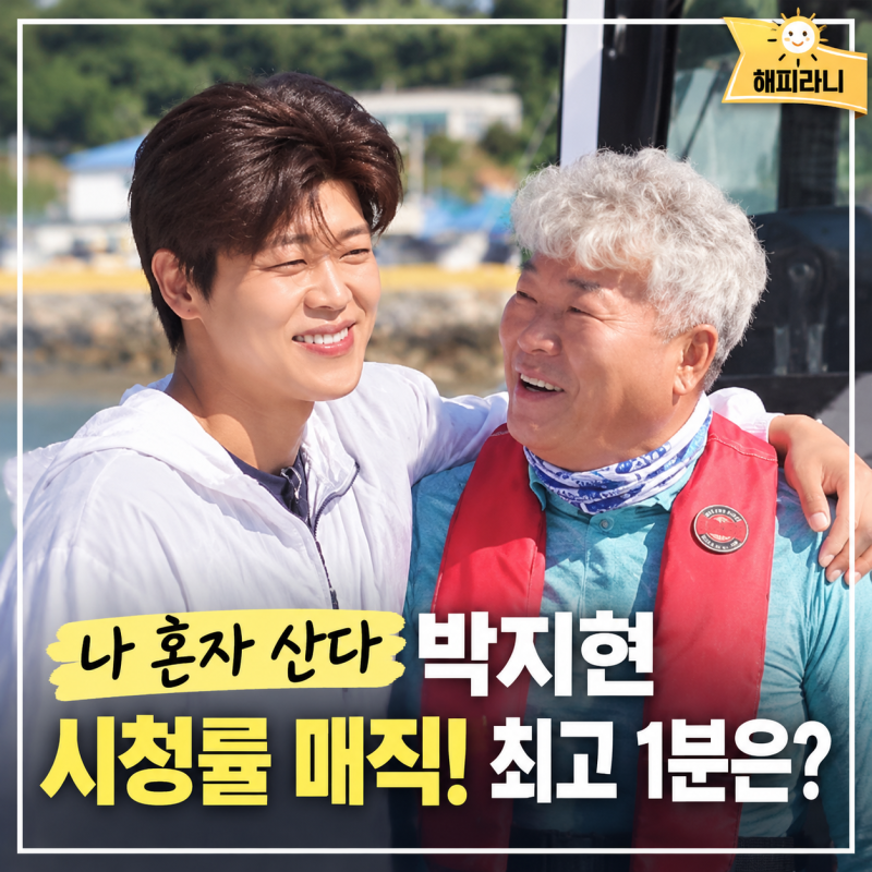 나 혼자 산다 박지현 효과? 시청률 매직 외삼촌과 함께한 최고 1분의 명장면 은?