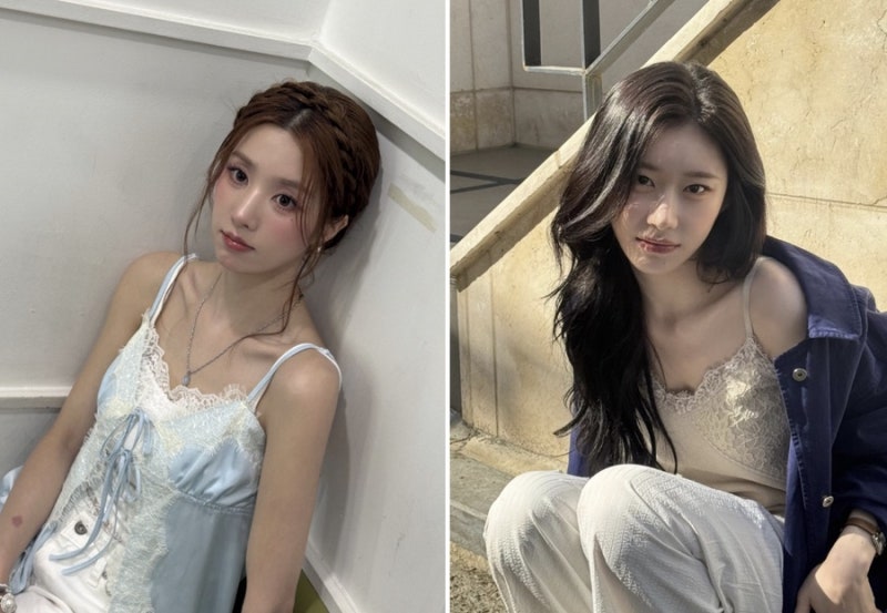 "속옷인 줄 알았다" 채령 권은비가 요즘 대놓고 보여주는 패션의 정체