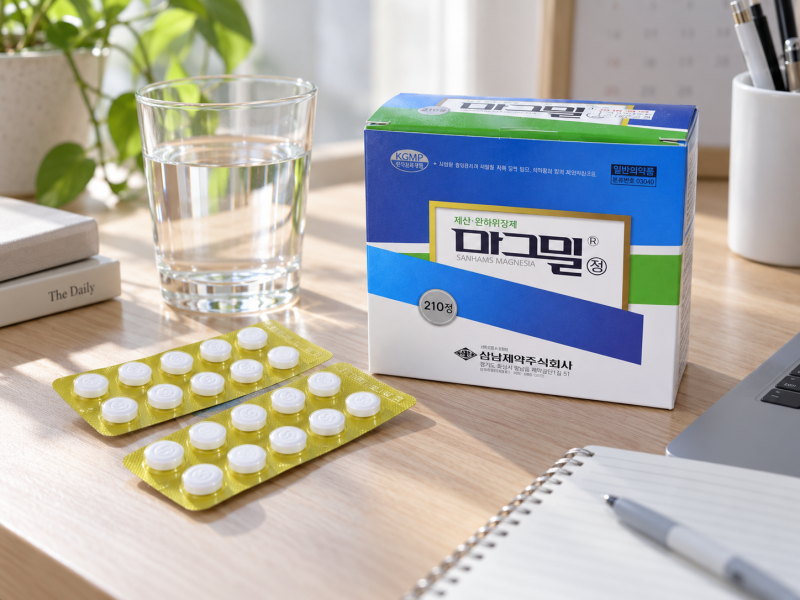 마그밀정 효과 시간 부작용 총정리