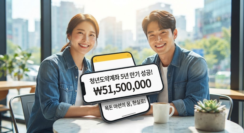 "청년도약계좌 만기 시 수령액 및 중도해지 조건 총정리 (모바일 최신 팁)"