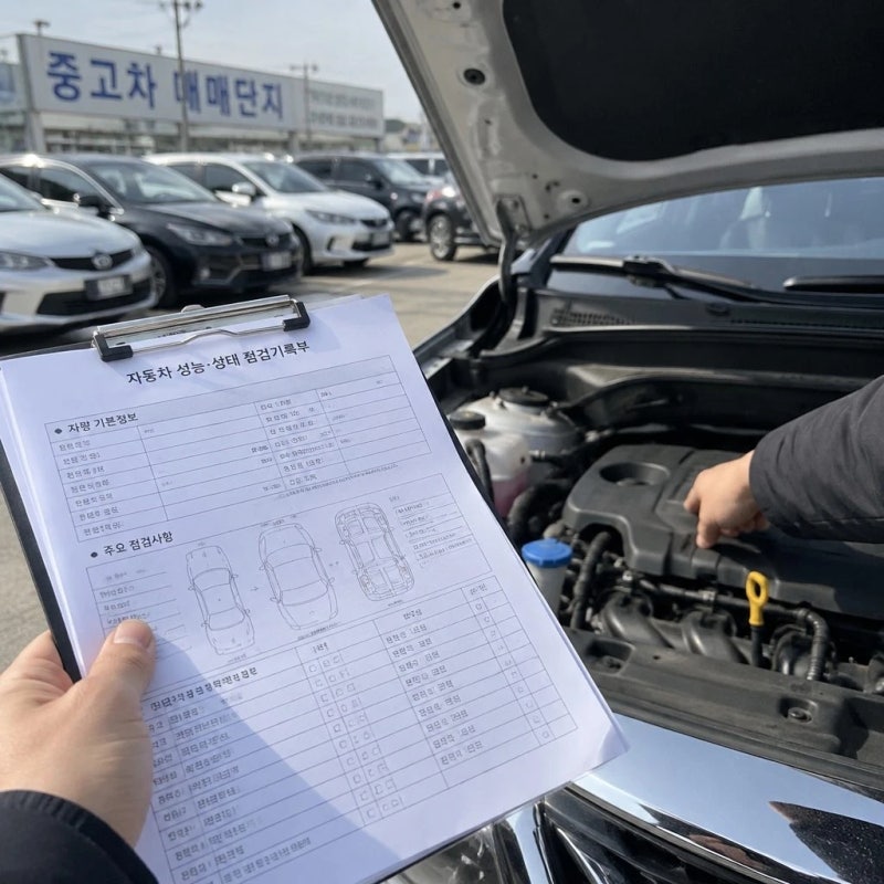 중고차구매 주의사항 계약 전 꼭 확인할 5가지