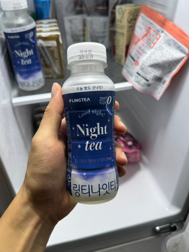 "자기 전 1병으로 딥슬립" 링티나잇티 식물성 멜라토닌 3mg 효과 및 마시는 타이밍 총정리