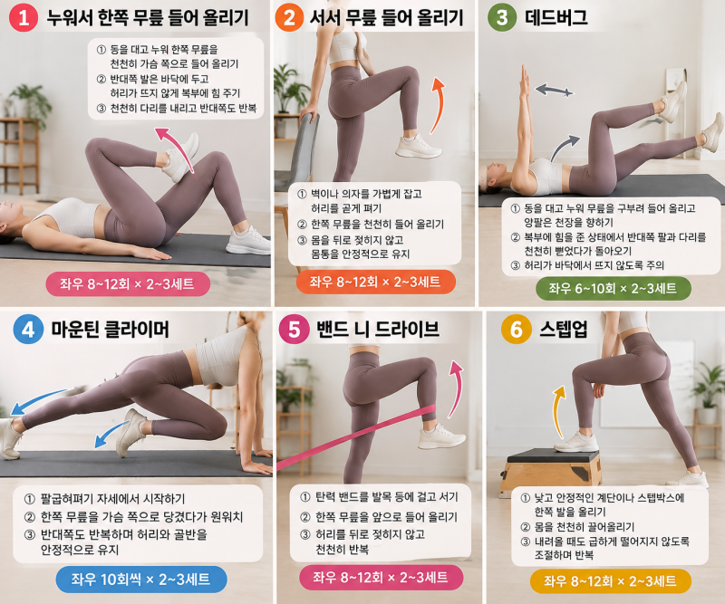 스트레칭만으론 부족하다! 장요근 강화하는 6가지 운동법
