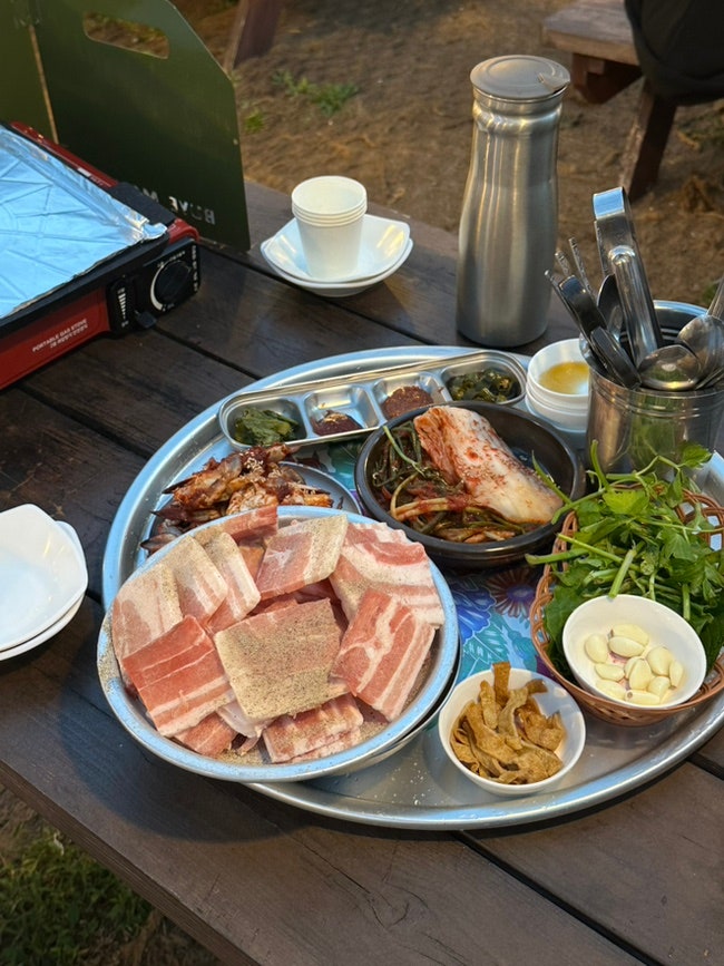 [내돈내산] 수원 행궁동 빨간지붕 | 야장 맛집 냉삼 웨이팅 후기