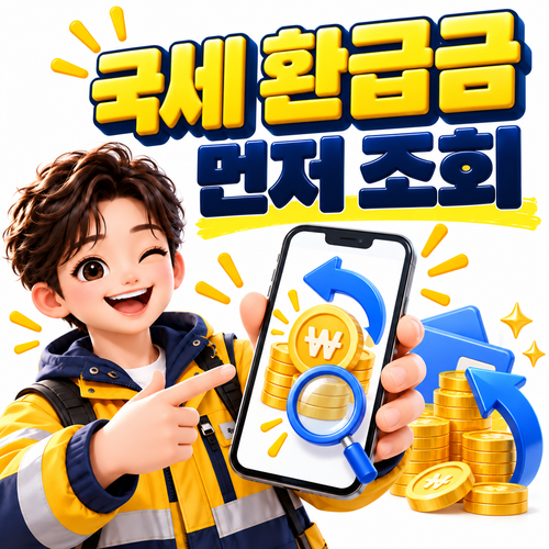 국세 환급금 조회·수령 방법