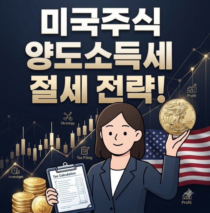[미국 주식 양도소득세 완벽 정리] 250만 원 비과세 한도 활용법 및 신고 방법