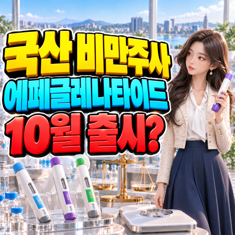 마운자로 가격 내려갈까? 국산 비만주사 에페글레나타이드 가격·10월 출시일 추친