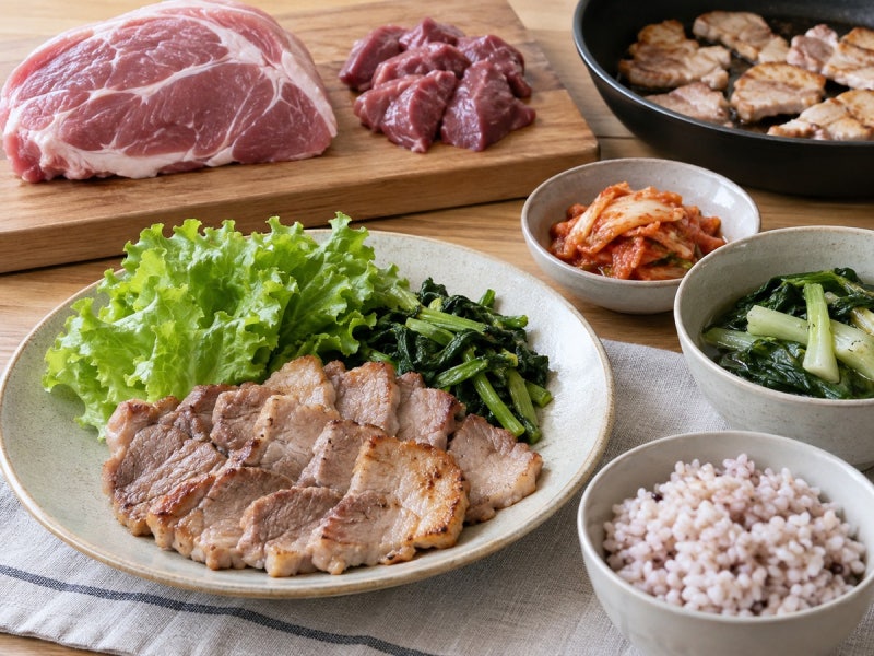 돼지고기 앞다리살과 심장 건강 식사 활용법, 조리 상태·한 끼 조합과 주의점