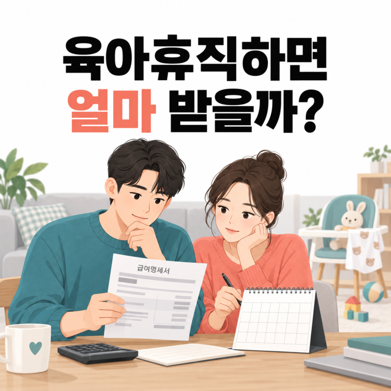 2026 육아휴직급여, 월급과 얼마나 다를까? 신청 전 확인할 지급 조건