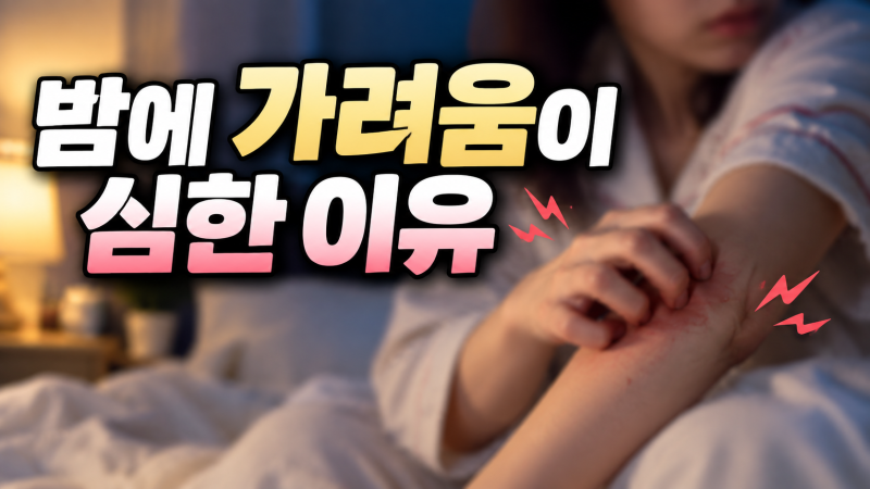 “밤만 되면 가려워요” 옴 증상부터 치료까지