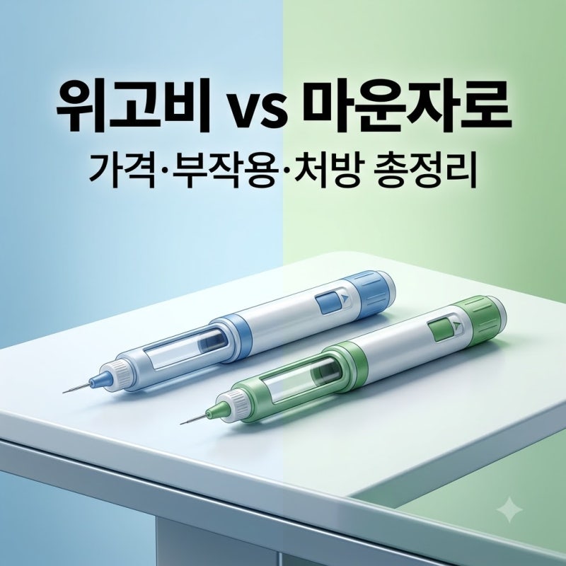 기적의 비만치료제 마운자로·위고비 처방 기준 및 가격, 부작용과 요요현상 완전 정리