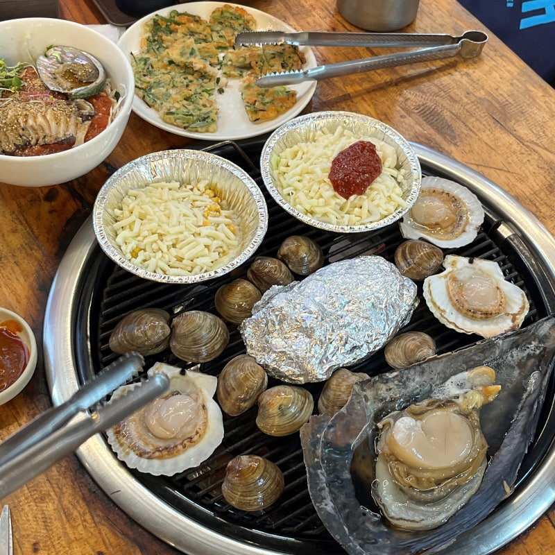 을왕리조개구이맛집 l 경기회전문조개구이 (주차가능,애견동반가능)