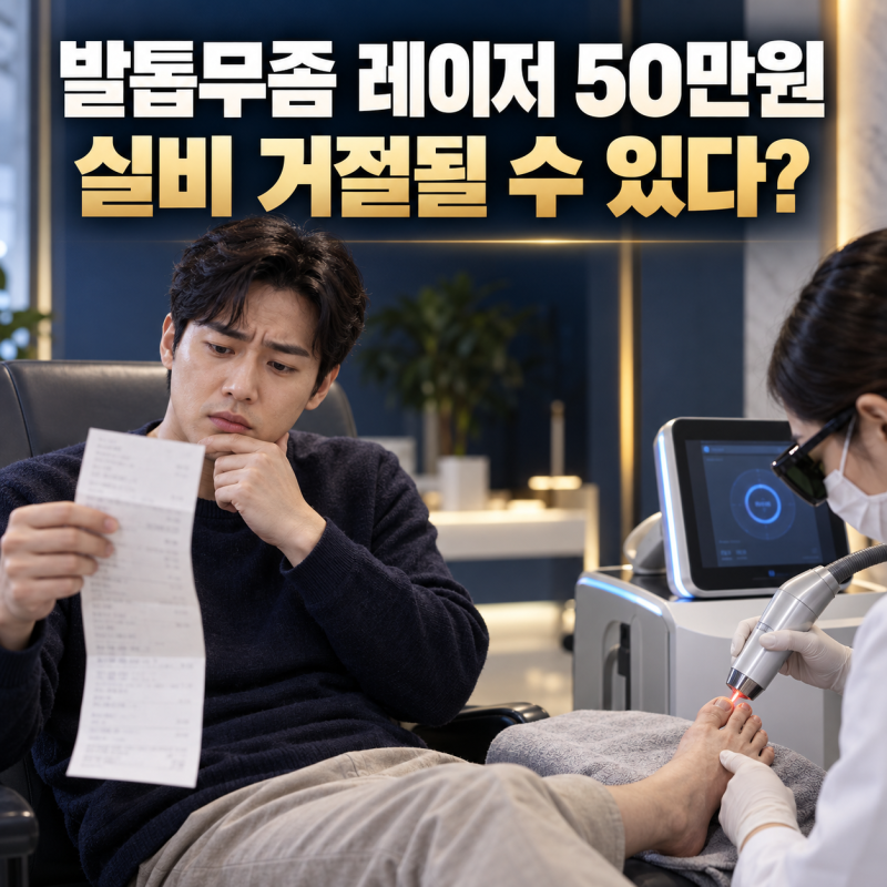 발톱무좀 레이저 50만원 썼는데 실비 거절? 보험사가 먼저 보는 검사