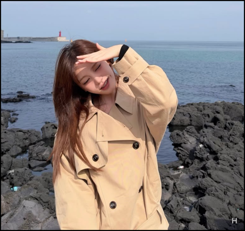 "8만원인데 아이브 리즈 느낌"...트렌치코트 실측 보니 이 사이즈