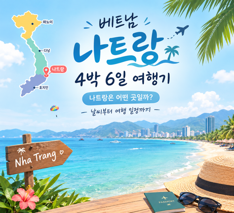 베트남 나트랑 4박 6일 여행｜나트랑은 어떤 곳일까? 날씨부터 여행 일정까지 ① (9월 여행)