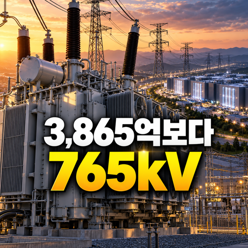 효성중공업 미국 빅테크 3,865억 수주, 왜 변압기까지 필요한가