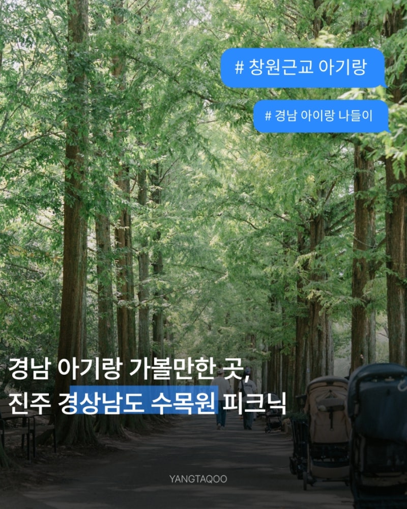 [경남 아기랑 가볼만한 곳] 진주 경상남도 수목원 피크닉, 돗자리 필수!