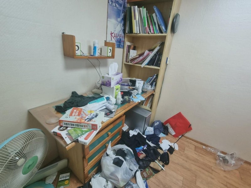 부산북구폐기물 화명동 복도식 아파트 이사후 살림 전체 처리