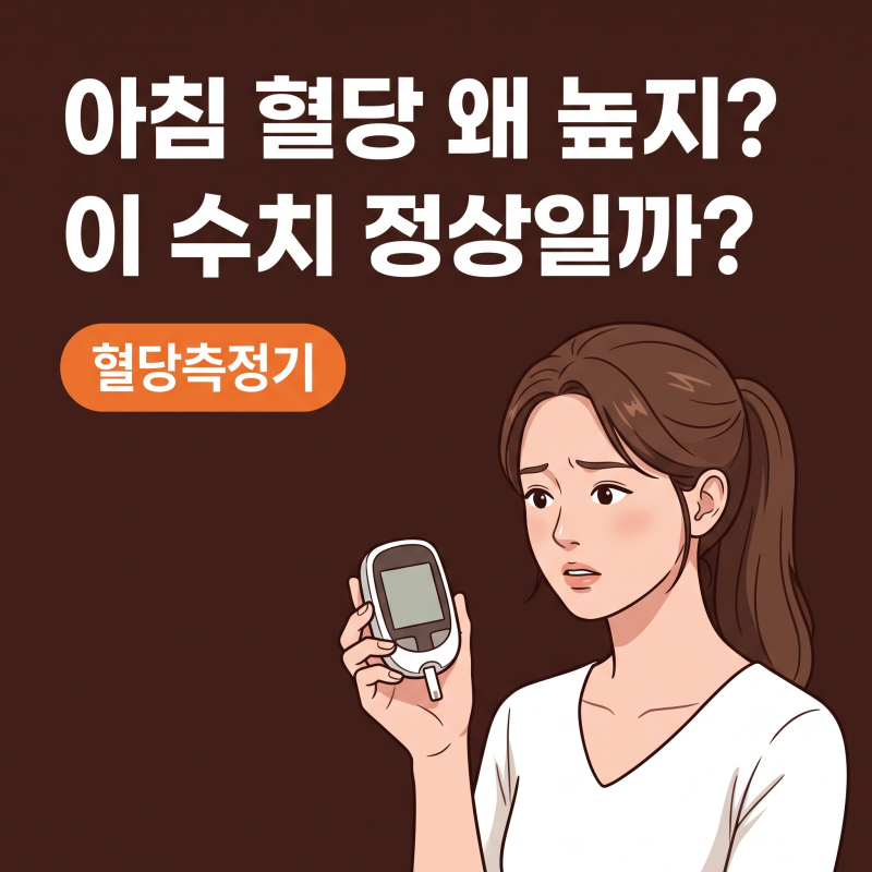 혈당측정기, 한 번 높게 나온 공복 수치에 당황하기 전 짚어볼 3가지
