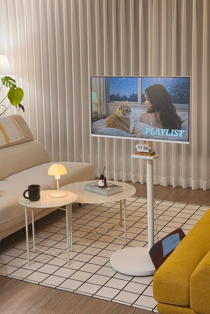 이동식 티비 거치대 추천! SMB32 TV 스탠드로 삼탠바이미 만든 사용후기