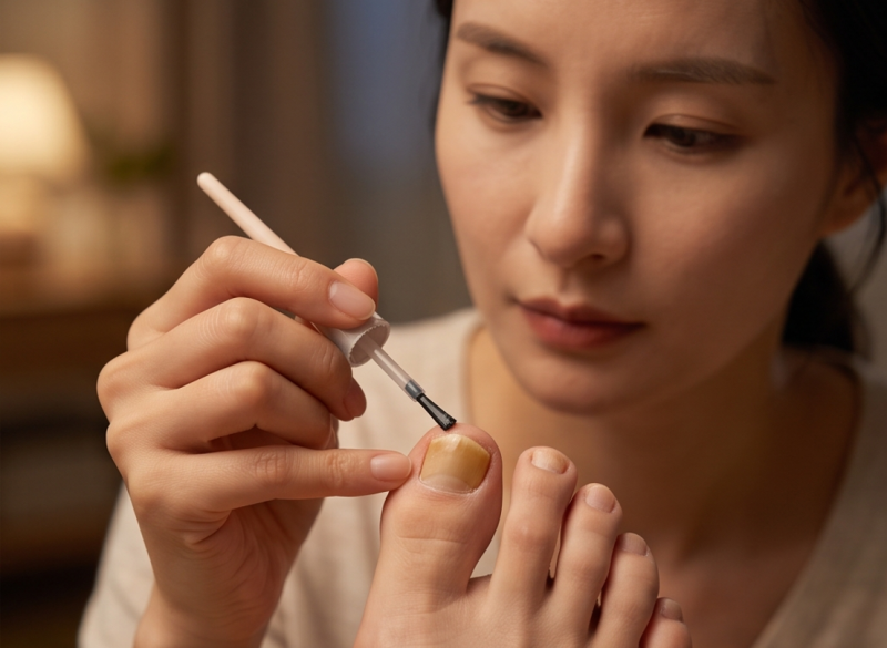 발톱 무좀약 바르는 기간 및 풀케어 효과