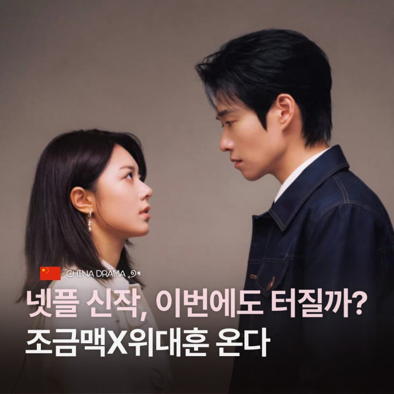“조춘청랑 인기 이어갈까?” 넷플 중드 조금맥X위대훈 기본정보