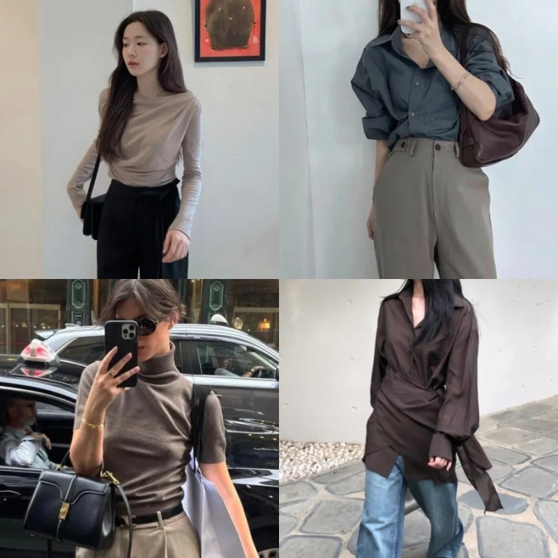 10월엔 뭐입어? 분위기있는 10월 1주차 출근룩 핀터레스트 감성 코디 모음