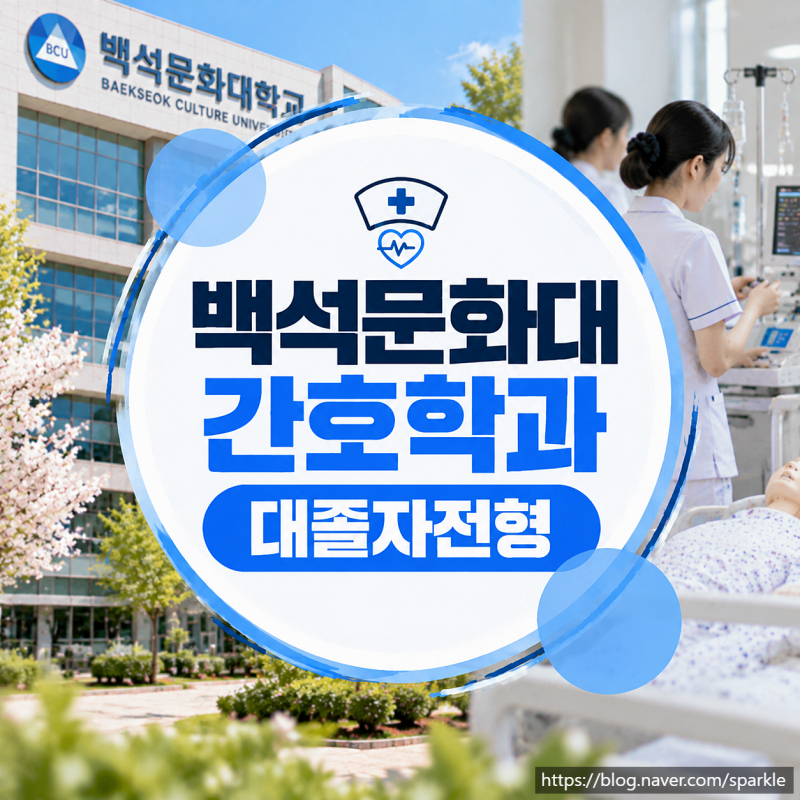 백석문화대 간호학과 대졸자전형, 직장인·간호조무사도 온라인으로 준비하는 방법