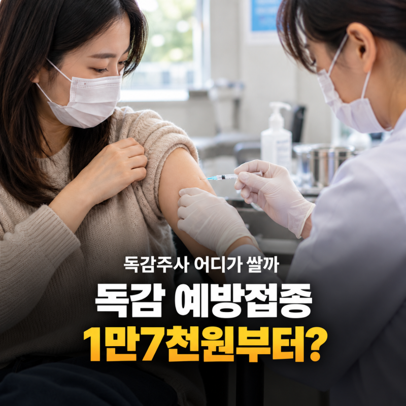 독감 예방접종 1만7천원부터? 2026년 인천 저렴한 병원·가격 찾는 방법(+3곳 추천)