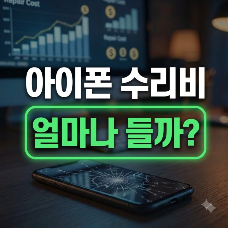 아이폰수리 비용 조회·견적·보험 청구, 얼마 들까?