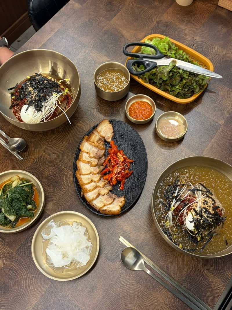 창원 용호동 태령막국수소갈비찜 막국수 맛집