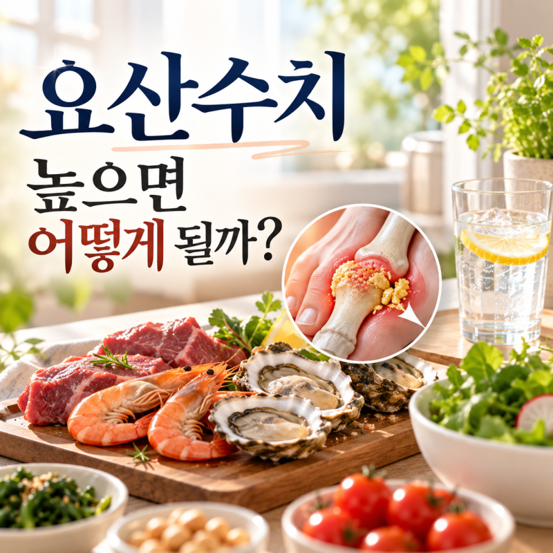 요산수치 총정리 신장과의 관계까지