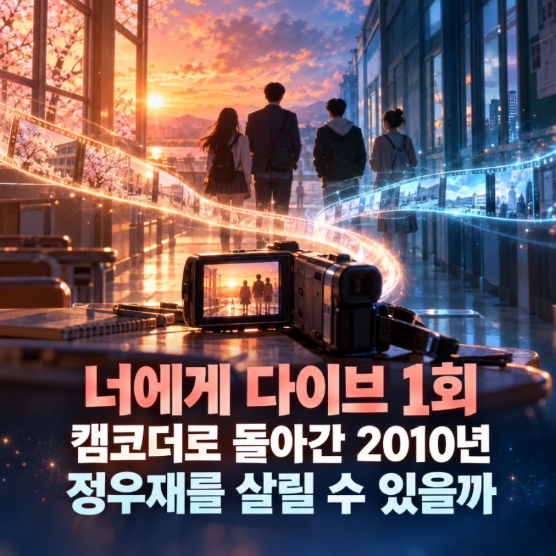 너에게 다이브 인물관계도｜김지연이 쌍둥이 오빠 몸으로 박서함을 구한다