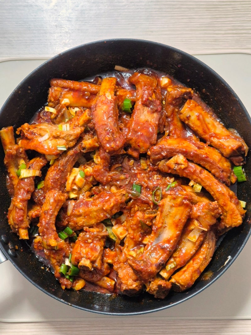 매운등갈비찜 황금레시피 양념 맛있게 만드는 법