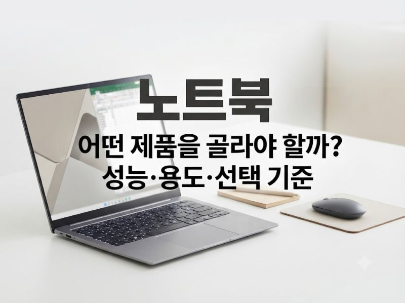 노트북｜중고 노트북 두 대와 갤럭시북 Go 비교