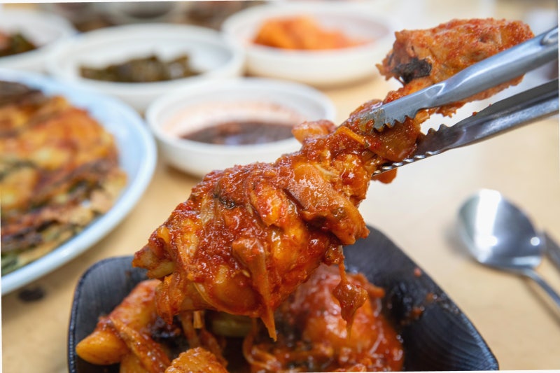 가평유명산맛집 유명산흥부네솥뚜껑닭볶음탕 푸짐한 한끼