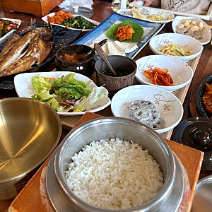 경기도 광주 곤지암리조트 화담숲 근처 한식 맛집 시래마루 시래기 요리 전문점