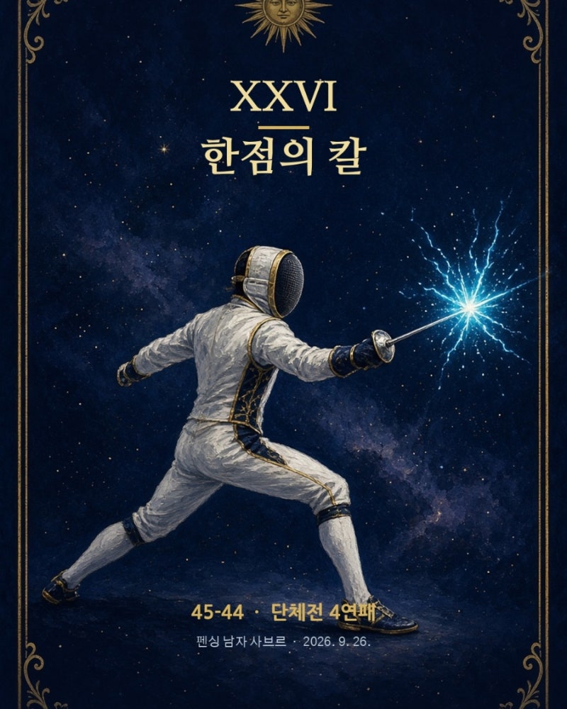 한국 사브르 단체전 4연패 이유, 9라운드 오상욱이 바꾼 것