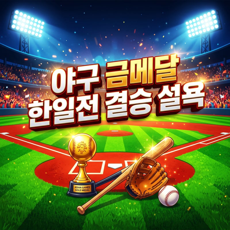 야구 금메달 약속의 8회 터진 적시타로 통쾌하게 해낸 일본 설욕