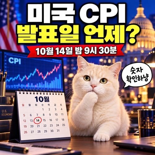 미국 CPI 10월 발표일 언제? 한국시간·금리 영향