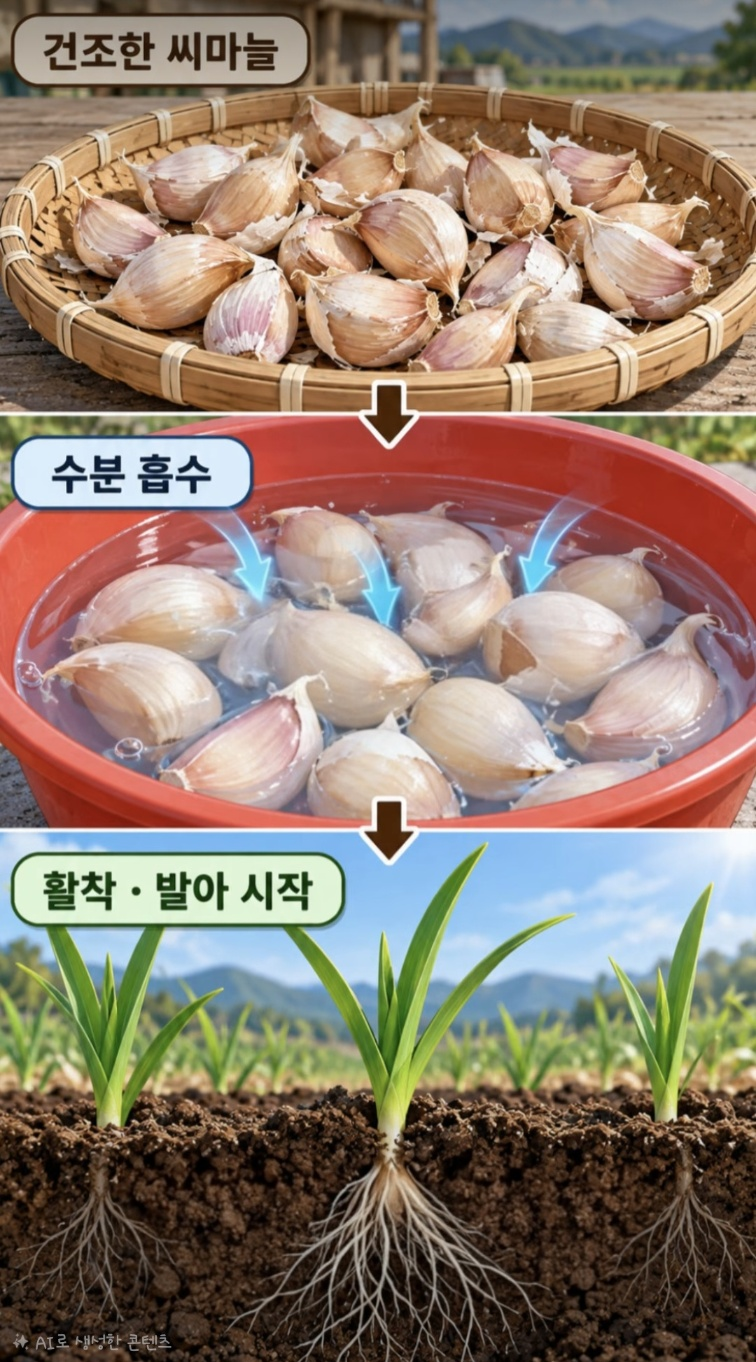 ✨️[마늘 ]씨마늘 소독 전 꼭 해야 하는 것!!