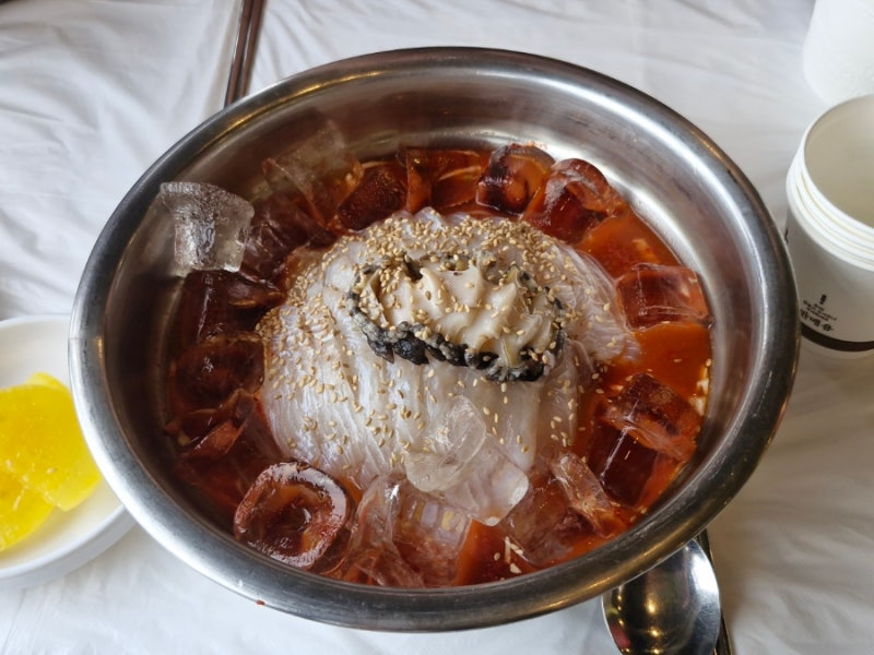 태안 만리포해수욕장 맛집｜바다 바로 앞에서 먹는 너울횟집