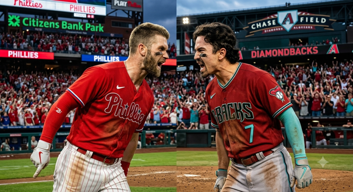 2026 MLB] NL 마지막 와일드카드 6번 시드의 주인은? 애리조나 vs 필라델피아 경우의 수 총정리