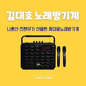 나혼산 김대호 휴대용 노래방기계, 전현무가 용산까지 가서 고른 선물 제품 정보