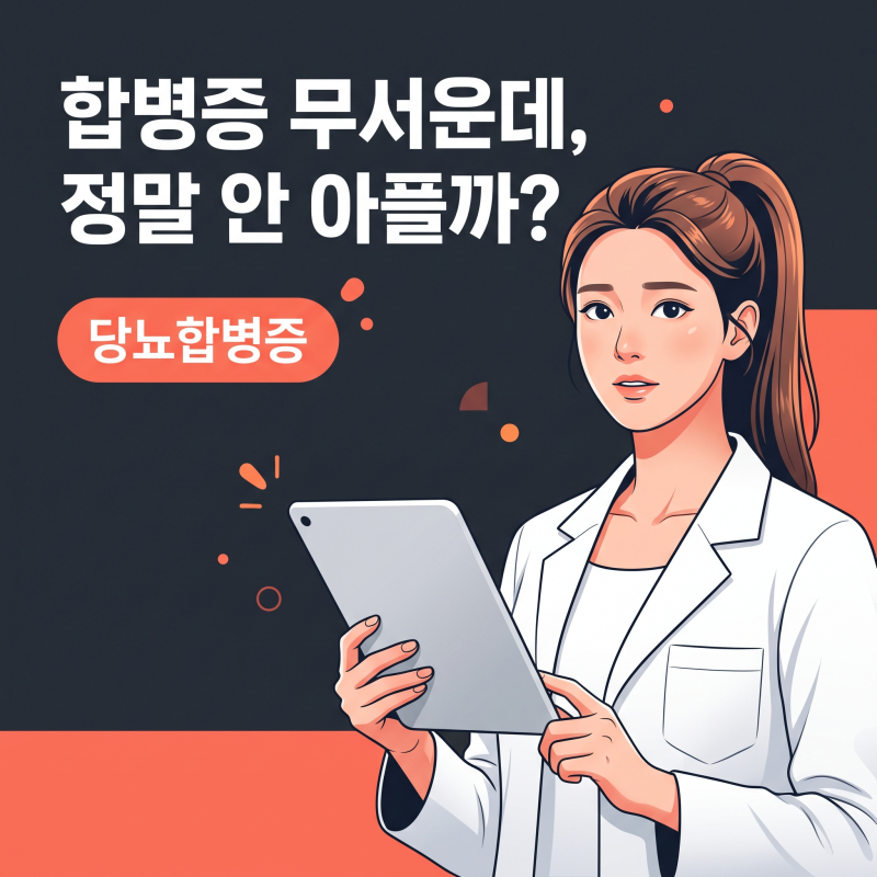 당뇨합병증 검사, 아프지 않아도 올해 꼭 챙겨보는 이유