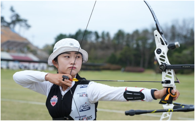 “안산·임시현 제치고 태극마크 달았다”…여자 양궁 이윤지 프로필, 현대모비스 신예가 아....