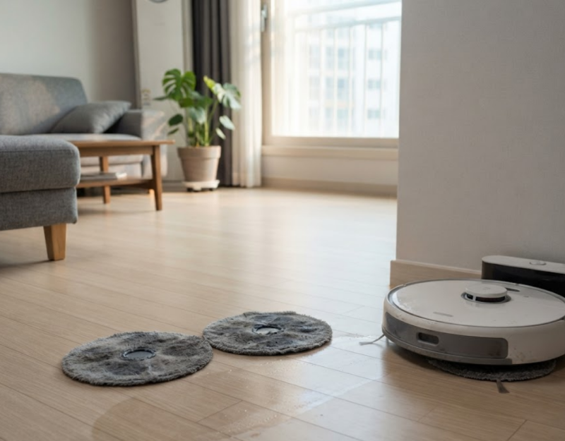 로봇청소기 물걸레에서 냄새가 난다면? 청소보다 먼저 확인할 곳