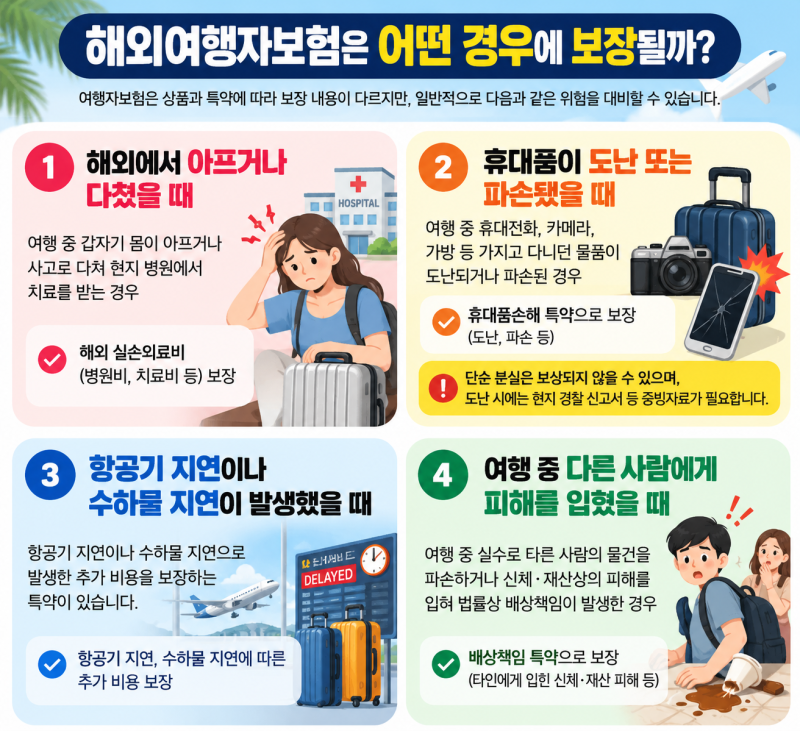 “호텔방인데 설마…” 지갑이 사라졌다｜해외여행자보험 꼭 필요한 이유