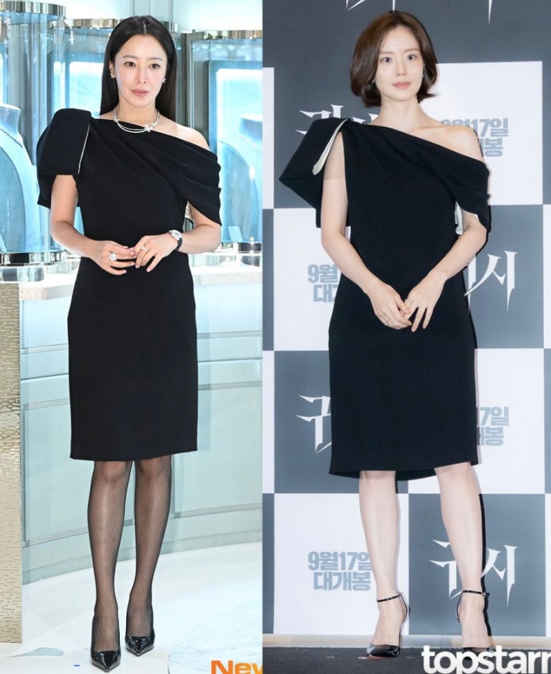 金喜善、文彩元穿上同一件300萬韓元級的禮服…從頭到腳都不同