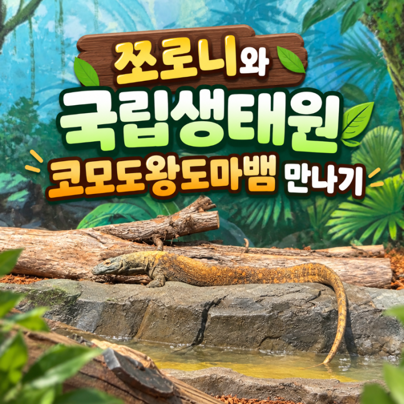 국립생태원, 코모도왕도마뱀